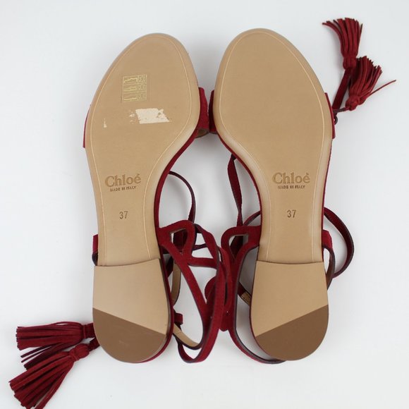 NEW Chloe Lace-Up Strap Sandals - Picture 10 of 10